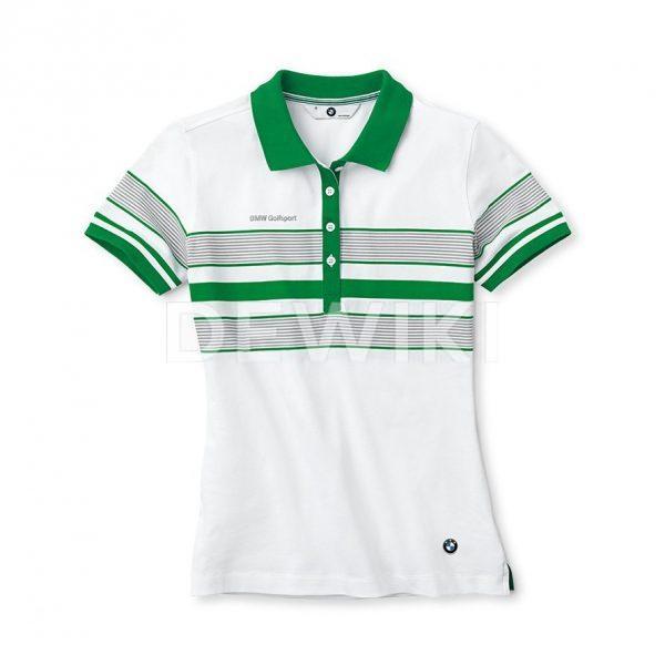 Женская рубашка-поло Golfsport, Green / White Женская рубашка-поло Golfsport, Green / White