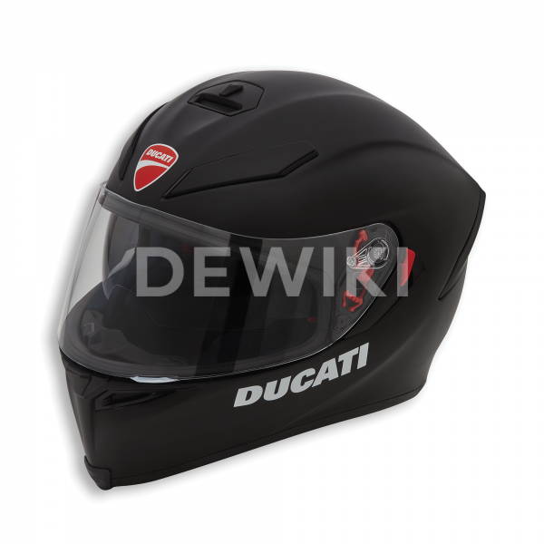 Мотошлем Ducati Dark Rider V2, Black Мотошлем Ducati Dark Rider V2, Black