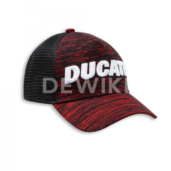Бейсболка Ducati Scarlett Trucker, Dark red Бейсболка Ducati Scarlett Trucker, Dark red