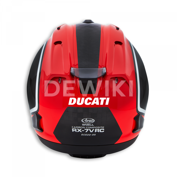 Мотошлем Ducati Corse Carbon 2, Black/Red