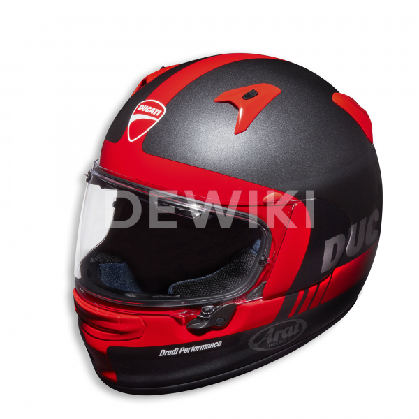Мотошлем Ducati D-Rider, Black/Red