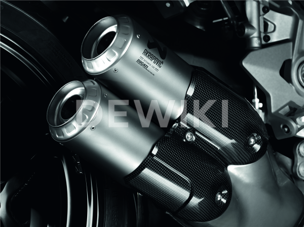 Титановый глушитель Akrapovic Ducati SuperSport Титановый глушитель Akrapovic Ducati SuperSport