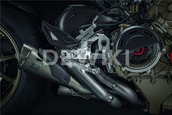 Титановый выхлоп в сборе Ducati Streetfighter V4 / S