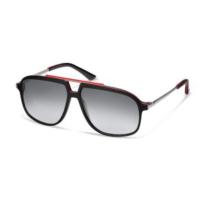 Солнцезащитные очки Audi  heritage , black/red