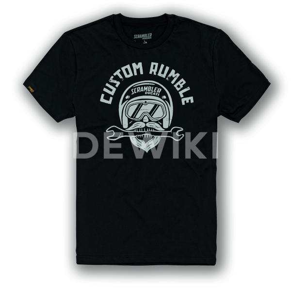 Мужская футболка Ducati Custom Rumble Мужская футболка Ducati Custom Rumble