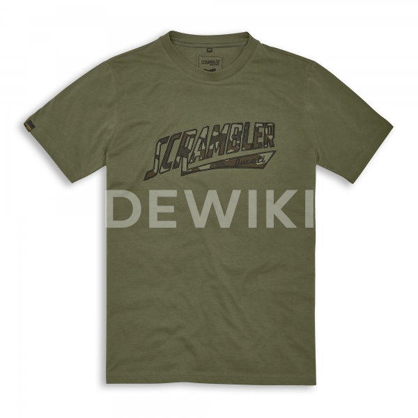 Мужская футболка Ducati Scrambler Camou Мужская футболка Ducati Scrambler Camou