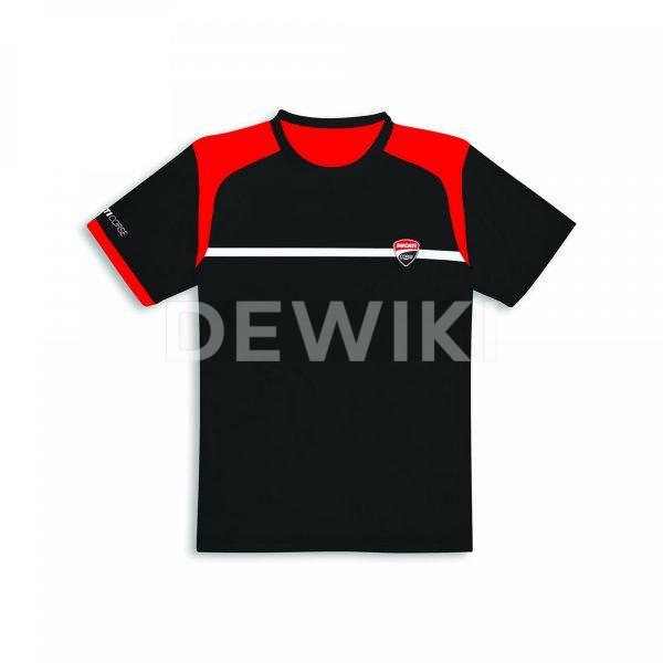 Мужская футболка Power Ducati Corse, Black Мужская футболка Power Ducati Corse, Black