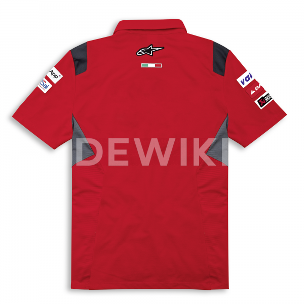 Мужская рубашка-поло Ducati GP Team Replica 20, Red Мужская рубашка-поло Ducati GP Team Replica 20, Red