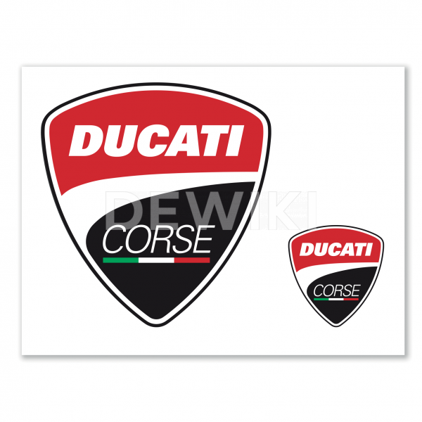 Наклейка Ducati Corse Наклейка Ducati Corse