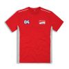 Мужская футболка Ducati Corse D04, Red