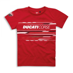 Детская футболка Ducati Corse Sport, Red