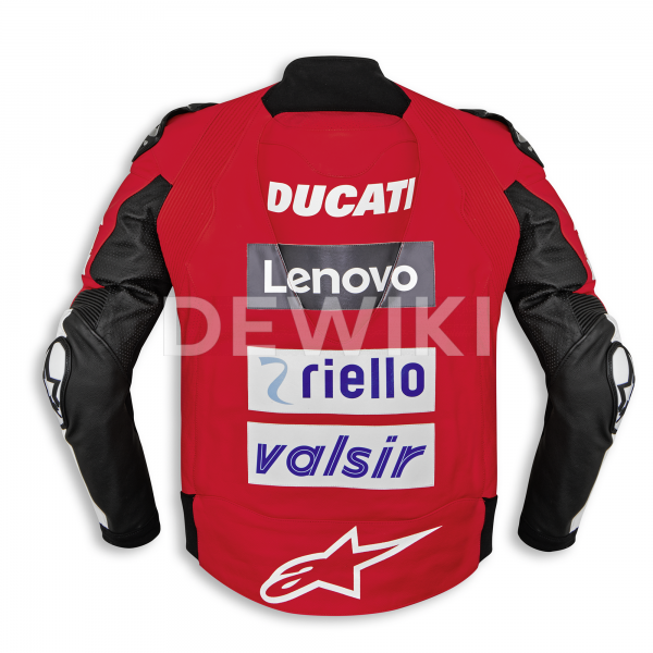 Мужская кожаная мотокуртка Ducati MotoGp 20 Replica