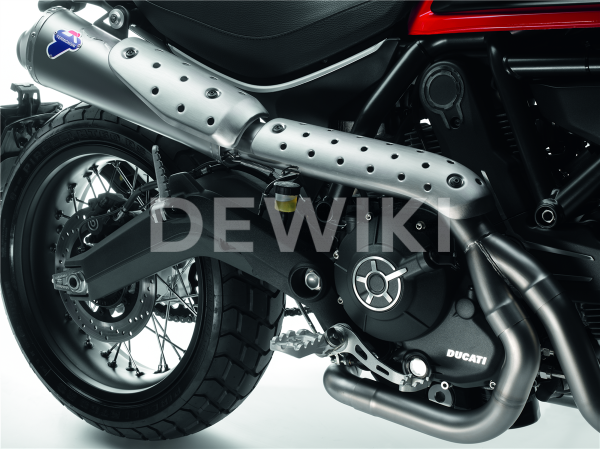 Termignoni 2 в 1 полная выхлопная система Ducati Scrambler