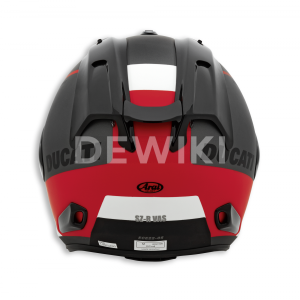 Мотошлем Ducati D-Attitude, Black/Red Мотошлем Ducati D-Attitude, Black/Red