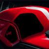 Противоскользящие боковые наклейки на бак Ducati Panigale V4 / Streetfighter V4, Black