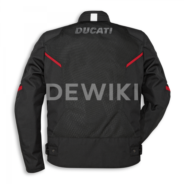 Мужская текстильная куртка Ducati Flow C3, Black