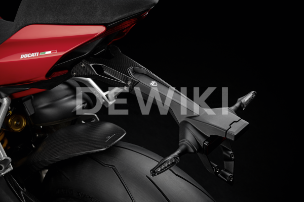 Карбоновый держатель номерного знака Ducati Panigale V2 / V4 / Streetfighter V4 Карбоновый держатель номерного знака Ducati Panigale V2 / V4 / Streetfighter V4