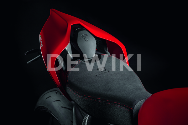 Крышка заднего пассажира Ducati SF V4 / Panigale V2, Red