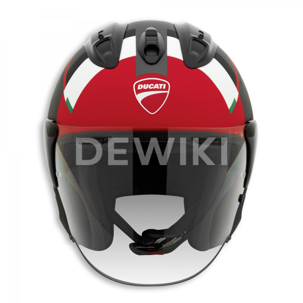 Мотошлем Ducati D-Attitude, Black/Red Мотошлем Ducati D-Attitude, Black/Red