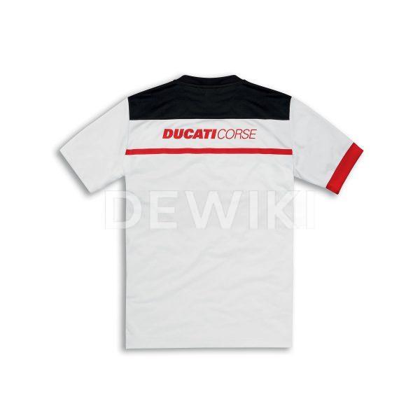 Мужская футболка Ducati Corse DC Power, White