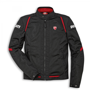 Мужская текстильная куртка Ducati Flow C3, Black