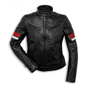 Женская кожаная куртка Ducati Urban Stripes