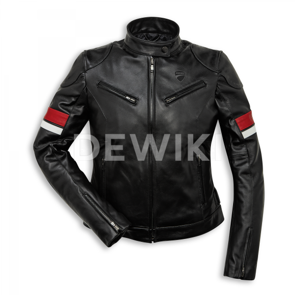 Женская кожаная куртка Ducati Urban Stripes Женская кожаная куртка Ducati Urban Stripes