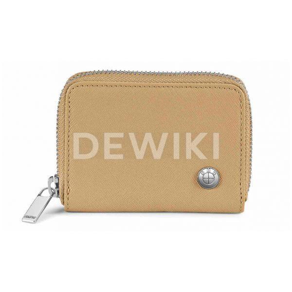 Карманный кожаный кошелек BMW, Sand/Orange Карманный кожаный кошелек BMW, Sand/Orange