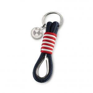 Плетеный брелок BMW Karabiner Yachting Плетеный брелок BMW Karabiner Yachting