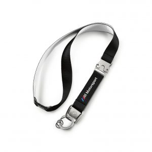 Шнурок с карабином BMW M Motorsport, Black Шнурок с карабином BMW M Motorsport, Black