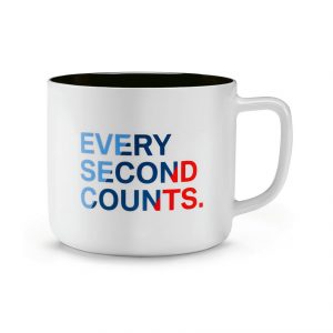 Керамическая кружка BMW M Motorsport, White/Black Керамическая кружка BMW M Motorsport, White/Black