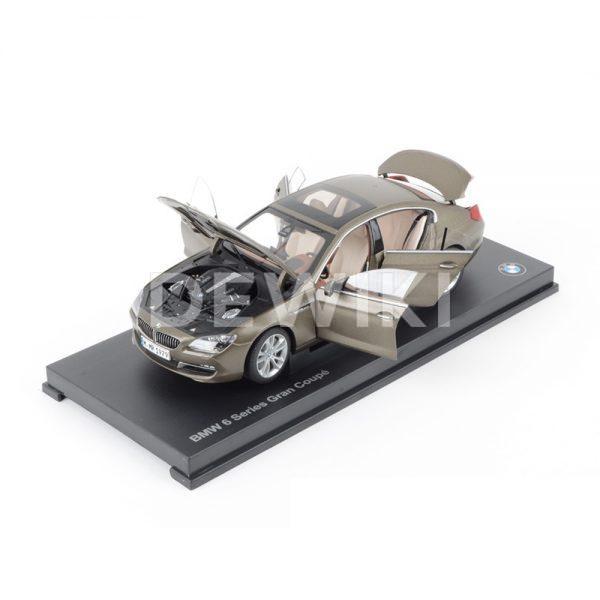 Миниатюрная модель BMW 6er Gran Coupe (F06), Bronze, масштаб 1:18 Миниатюрная модель BMW 6er Gran Coupe (F06), Bronze, масштаб 1:18