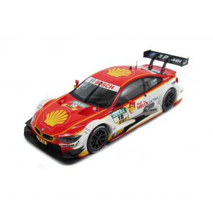 Миниатюрная  модель BMW M4 DTM №18 2015, Augusto Farfus, масштаб 1:18