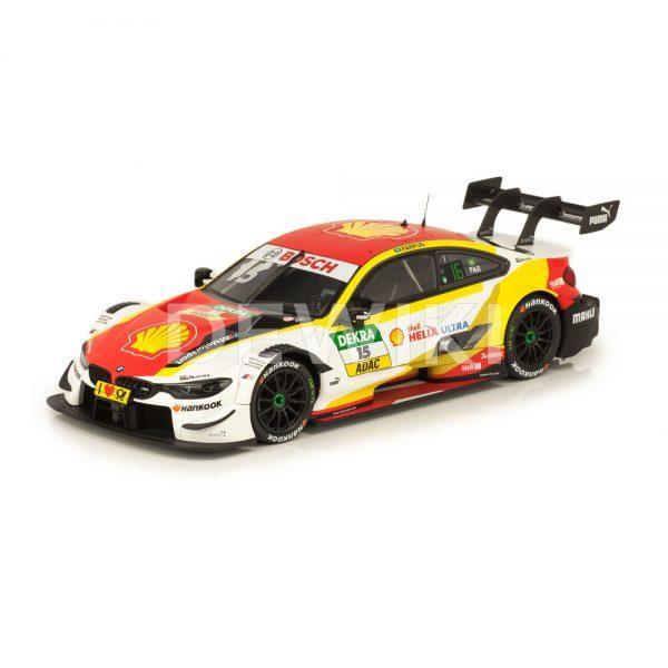 Миниатюрная модель BMW M4 (F82), Augusto Farfus, DTM 2018, масштаб 1:18 Миниатюрная модель BMW M4 (F82), Augusto Farfus, DTM 2018, масштаб 1:18