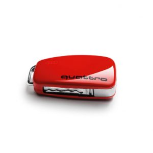 Пластиковая крышка для ключа Audi quattro Design Misano Red Пластиковая крышка для ключа Audi quattro Design Misano Red