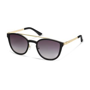 Женские солнцезащитные очки Audi, black/gold