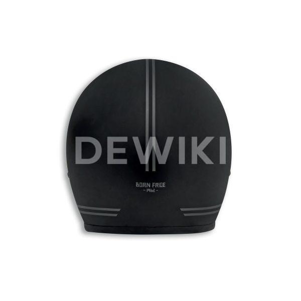 Мотошлем Ducati Scrambler Black Swag, Black Мотошлем Ducati Scrambler Black Swag, Black