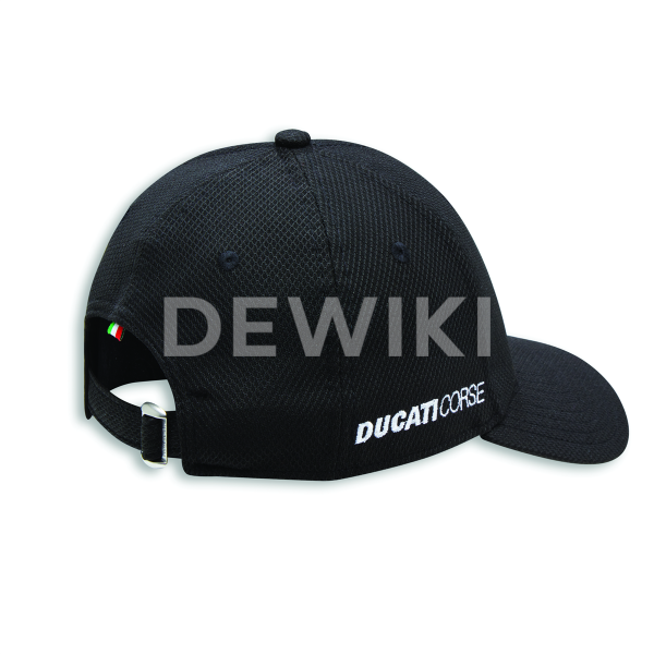 Бейсболка Ducati Corse DC Diamond, Black Бейсболка Ducati Corse DC Diamond, Black