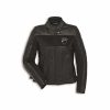 Женская кожаная мотокуртка Ducati Company C2, Black