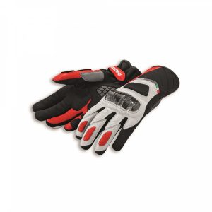Мотоперчатки Ducati Sport C3, White/Red Мотоперчатки Ducati Sport C3, White/Red