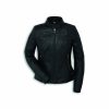 Женская кожаная мотокуртка Ducati Heritage C1, Black