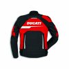 Мужская кожаная куртка Ducati Speed ​​Evo C1, перфорированная, Black/Red