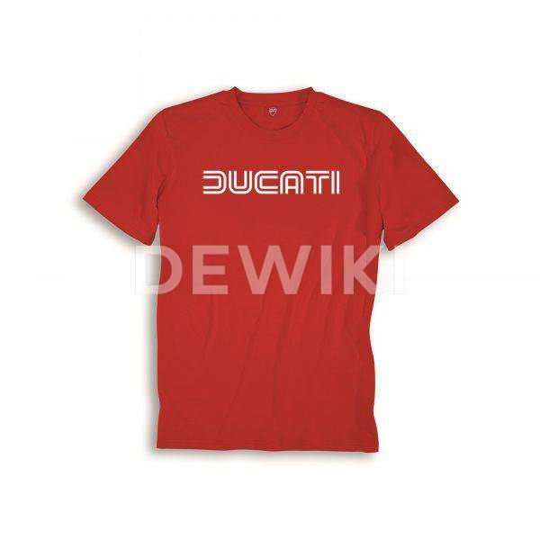 Мужская футболка Ducati Ducatiana 80-х, Black Мужская футболка Ducati Ducatiana 80-х, Black