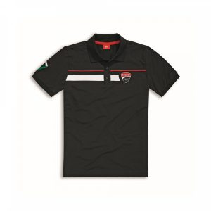 Мужская рубашка-поло Ducati Corse Speed, Black Мужская рубашка-поло Ducati Corse Speed, Black