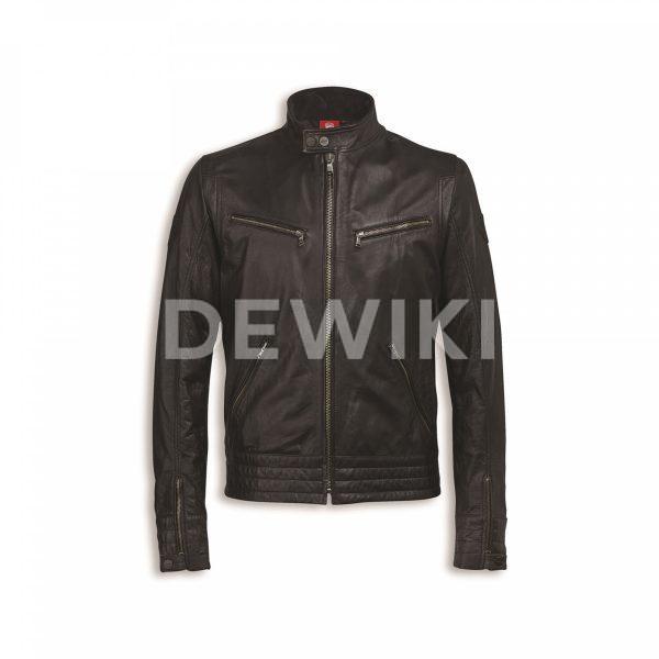 Мужская кожаная куртка Ducati Vintage Мужская кожаная куртка Ducati Vintage