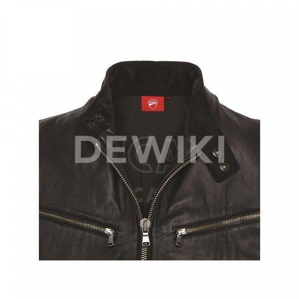 Мужская кожаная куртка Ducati Vintage Мужская кожаная куртка Ducati Vintage