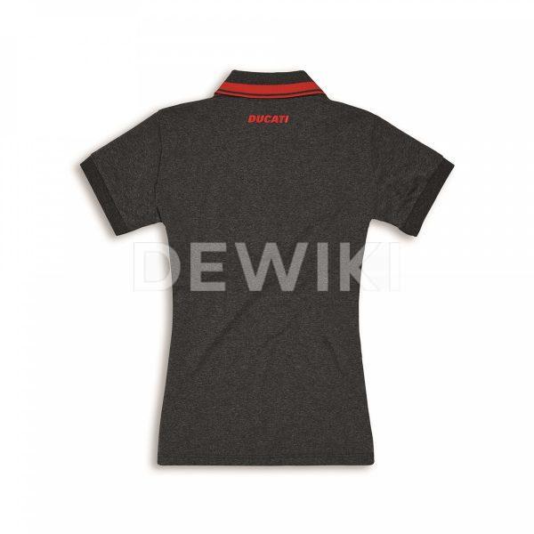 Женская рубашка-поло с короткими рукавами Ducati D-Attitude Женская рубашка-поло с короткими рукавами Ducati D-Attitude