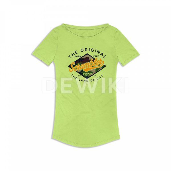 Женская футболка Yosemite Scrambler Ducati Женская футболка Yosemite Scrambler Ducati