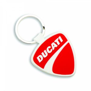 Резиновый брелок Ducati Shield, Red