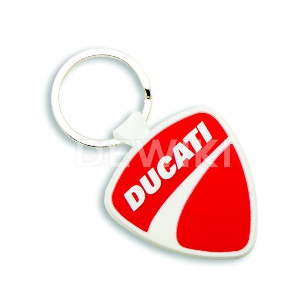 Резиновый брелок Ducati Shield, Red Резиновый брелок Ducati Shield, Red